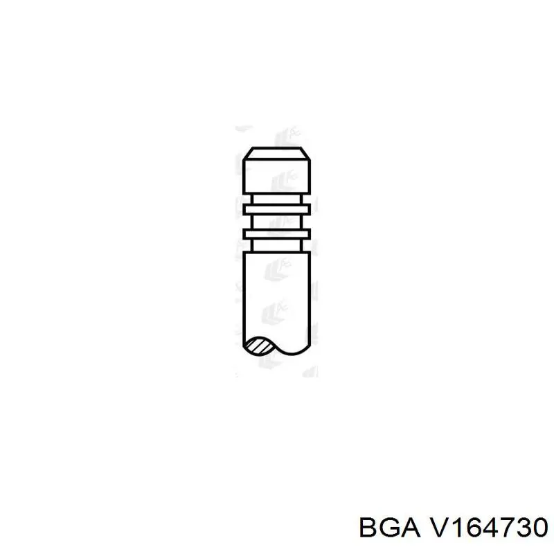 Клапан впускной BGA V164730 цена, от 3.81 USD