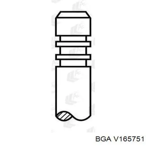 Выпускной клапан двигателя BGA V165751 цена, от 6.30 USD