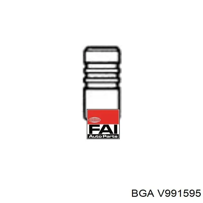 V991595 BGA клапан впускной