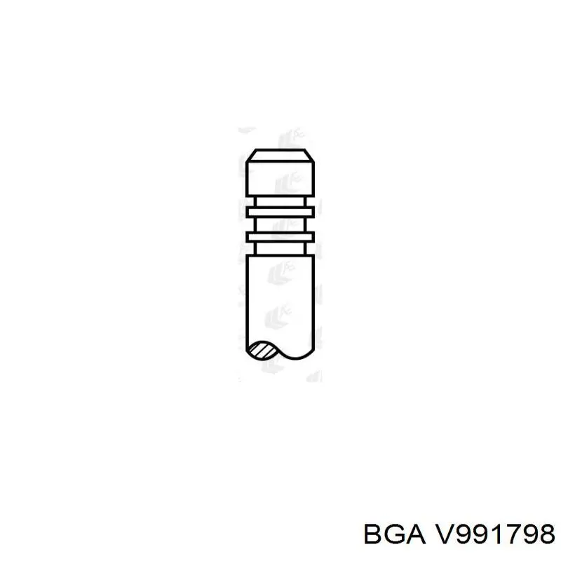 V991798 BGA клапан выпускной