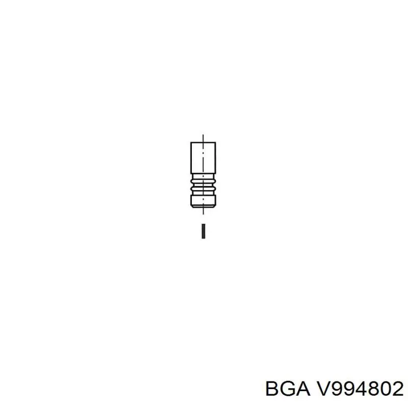 V994802 BGA клапан впускной