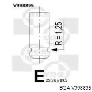 ADU176103 Blue Print Выхлопной клапан