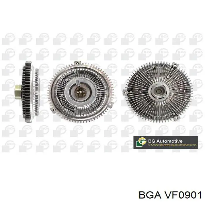 Embrague, ventilador del radiador VF0901 BGA