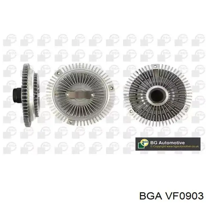 Вискомуфта вентилятора VF0903 BGA
