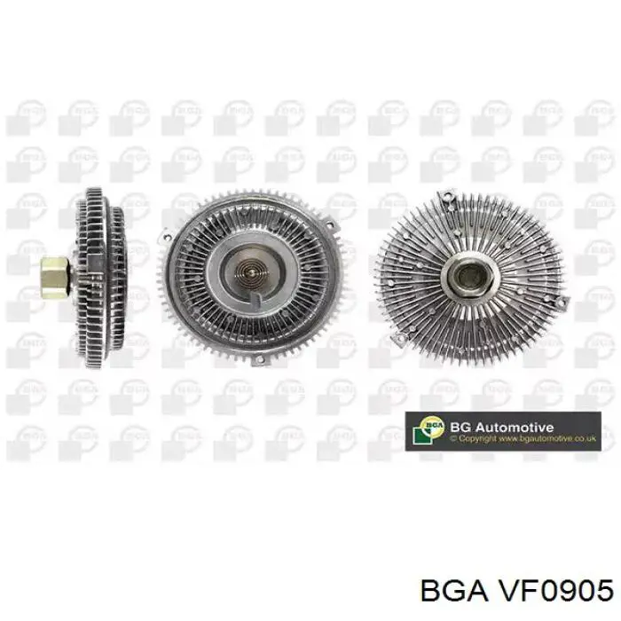 VF0905 BGA acoplamento viscoso de ventilador de esfriamento