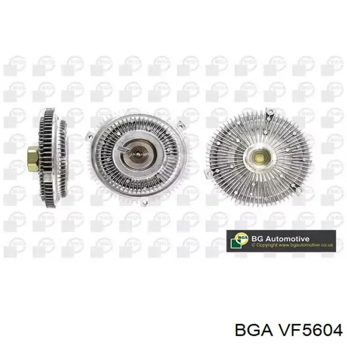 VF5604 BGA acoplamento viscoso de ventilador de esfriamento