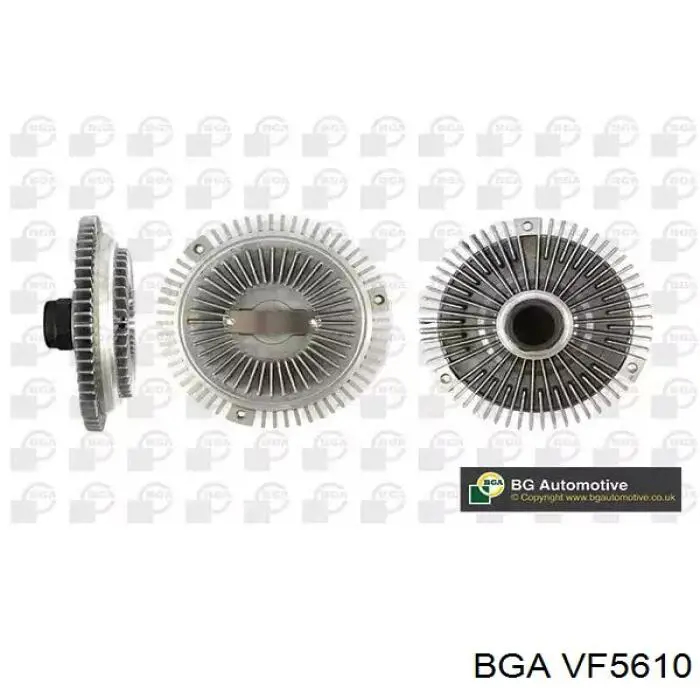 VF5610 BGA acoplamento viscoso de ventilador de esfriamento