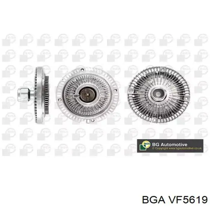 Вискомуфта вентилятора VF5619 BGA