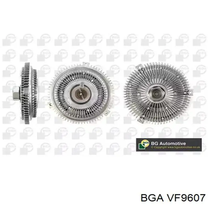 VF9607 BGA acoplamento viscoso de ventilador de esfriamento