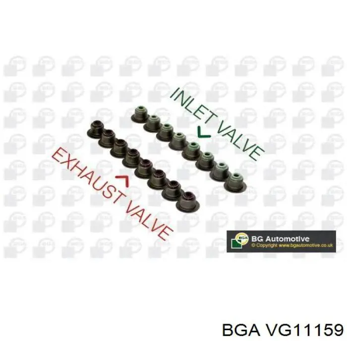 VG11159 BGA направляющая клапана впускного