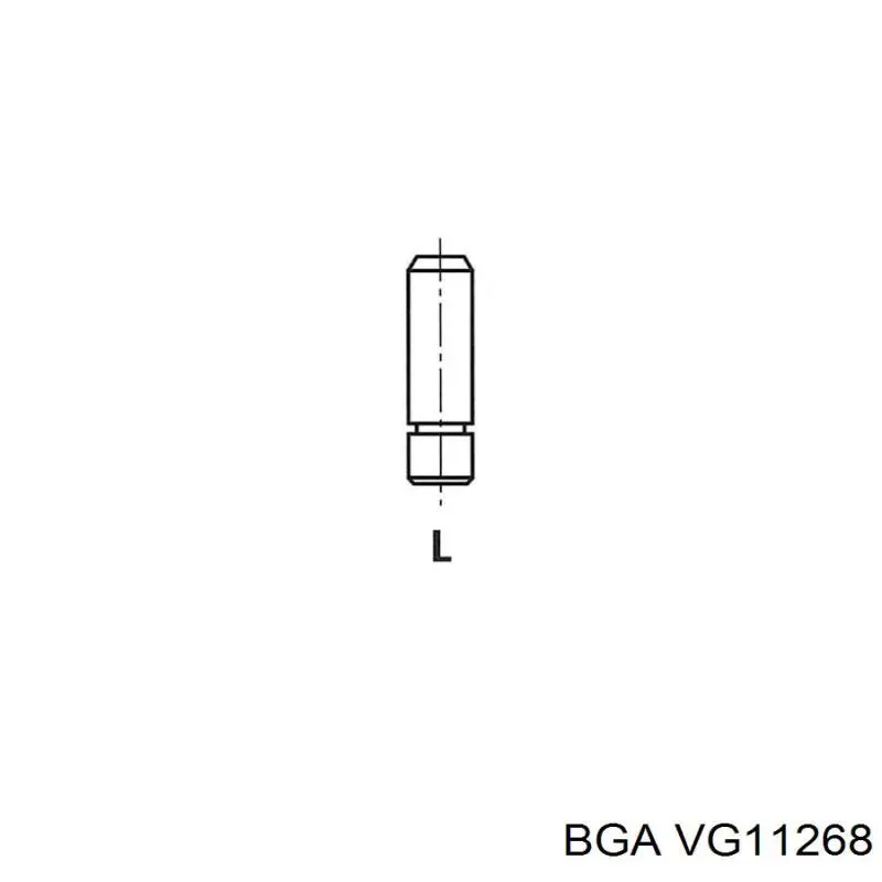 Направляющая клапана BGA VG11268