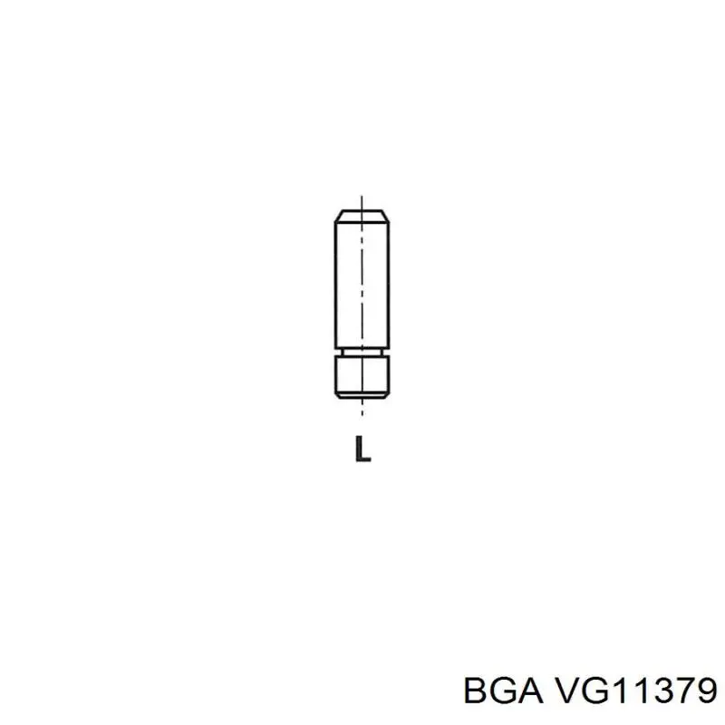 Направляющая клапана BGA VG11379