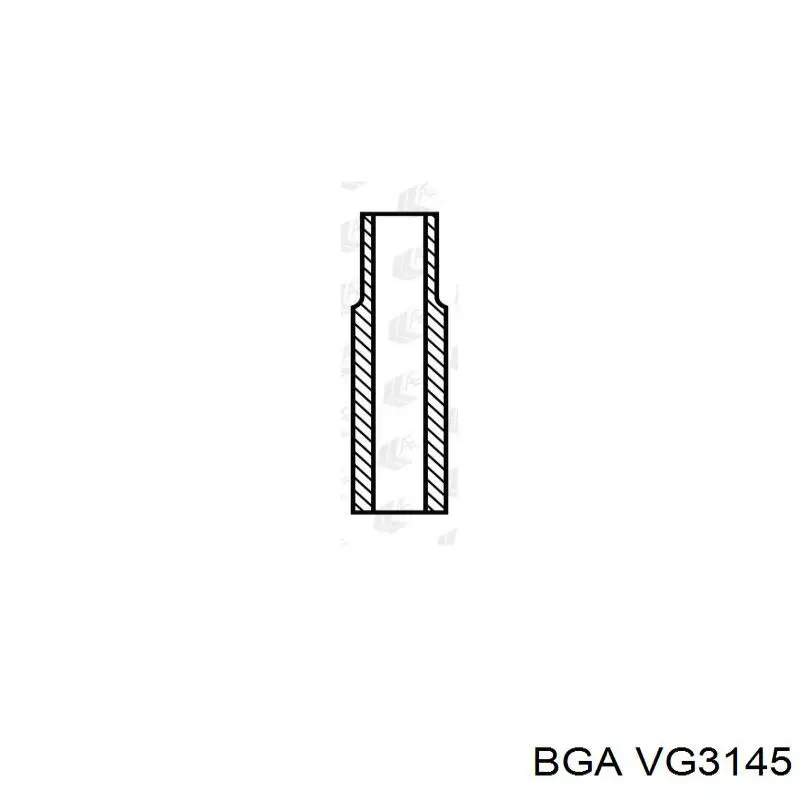 Направляющие клапанов BGA VG3145 цена, от 1.97 USD