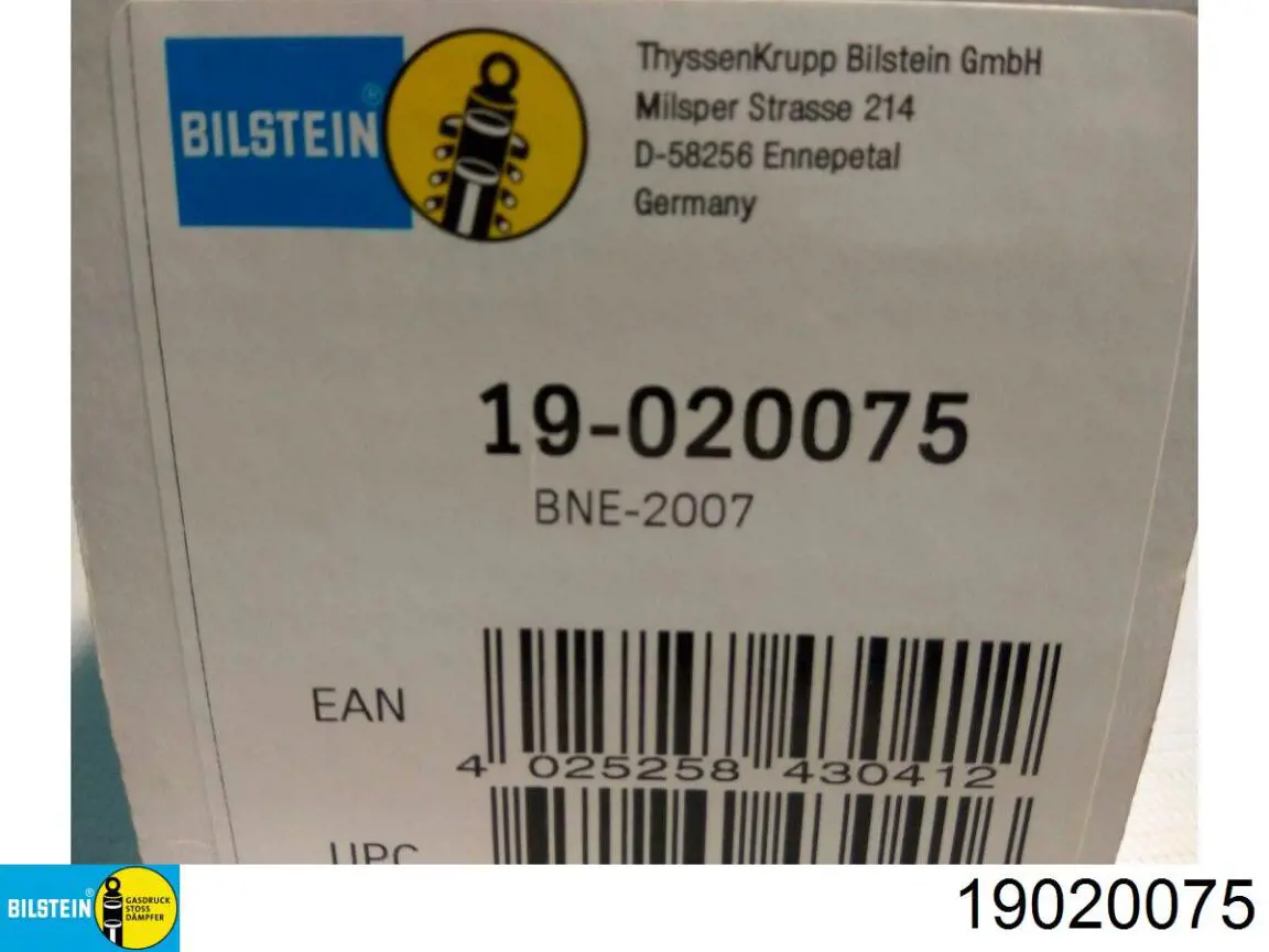 Амортизатор задний 19020075 Bilstein
