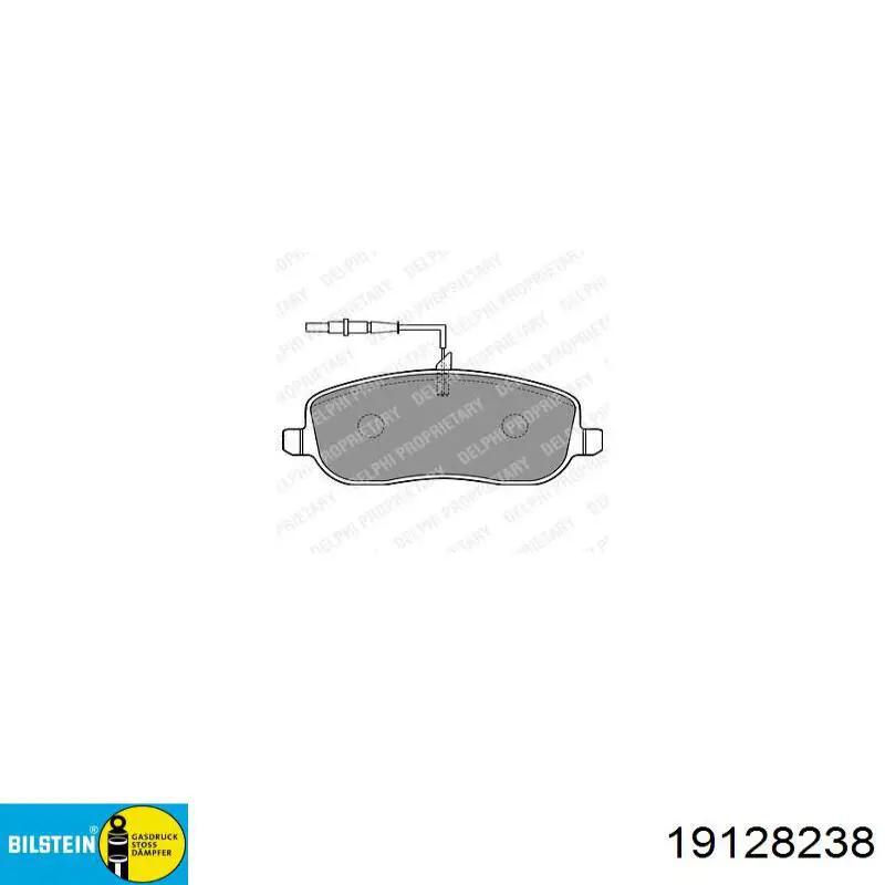 Купить 19128238 Bilstein Амортизатор задней подвески