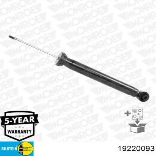 Amortiguador trasero 19220093 Bilstein