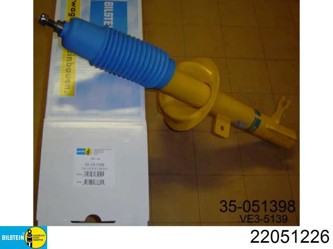 Купить 22051226 Bilstein Амортизатор подвески передний левый