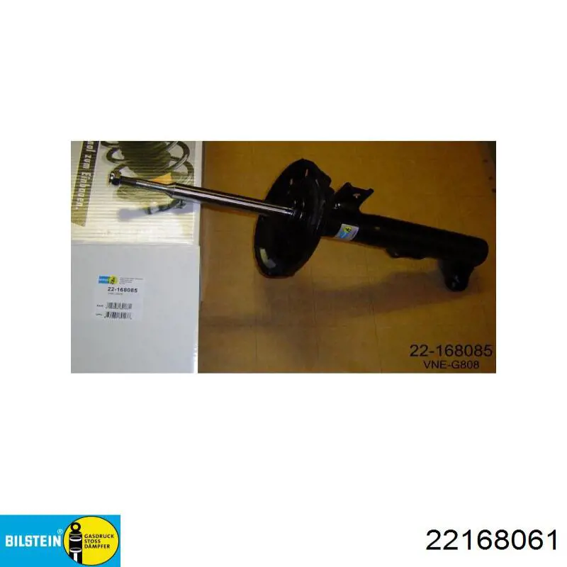 Амортизаторы передние Bilstein 22168061