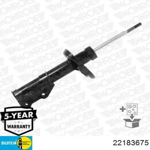 Амортизатор передней подвески левой Bilstein 22183675 цена, от 81.85 USD
