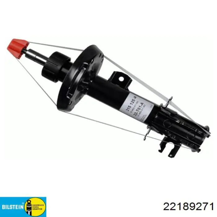 Амортизатор передней подвески левой Bilstein 22189271 цена, от 72.86 USD
