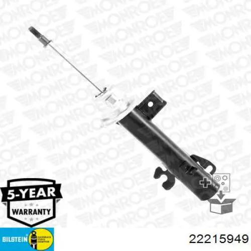 Амортизатор передний левый 22215949 Bilstein