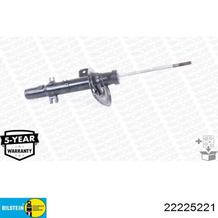 Амортизатор подвески передний левый Bilstein 22225221 цена, от 71.01 USD