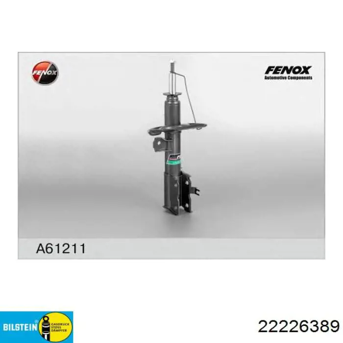 Амортизатор подвески передний левый Bilstein 22226389 цена, от 109.35 USD
