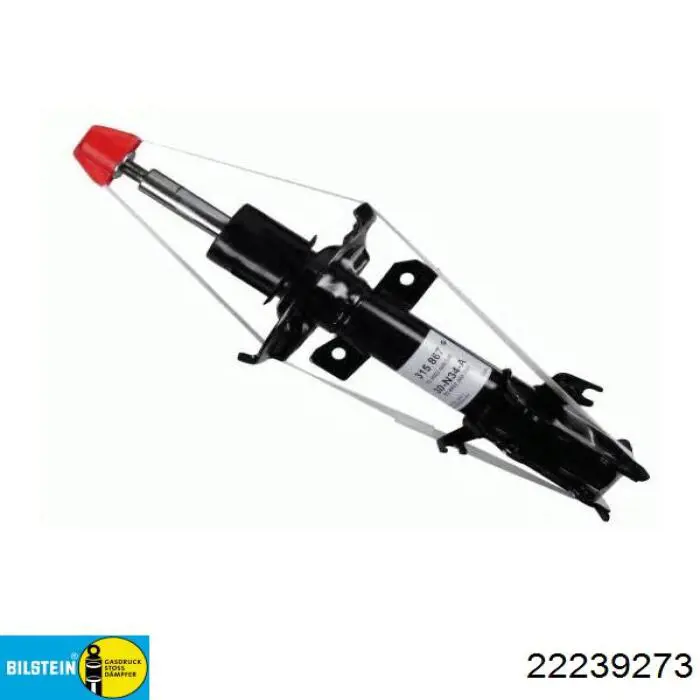 Амортизатор подвески передний левый Bilstein 22239273 цена, от 98.21 USD