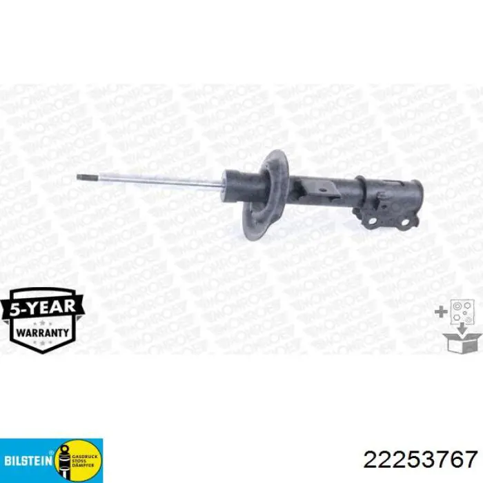 Amortiguador delantero izquierdo 22253767 Bilstein