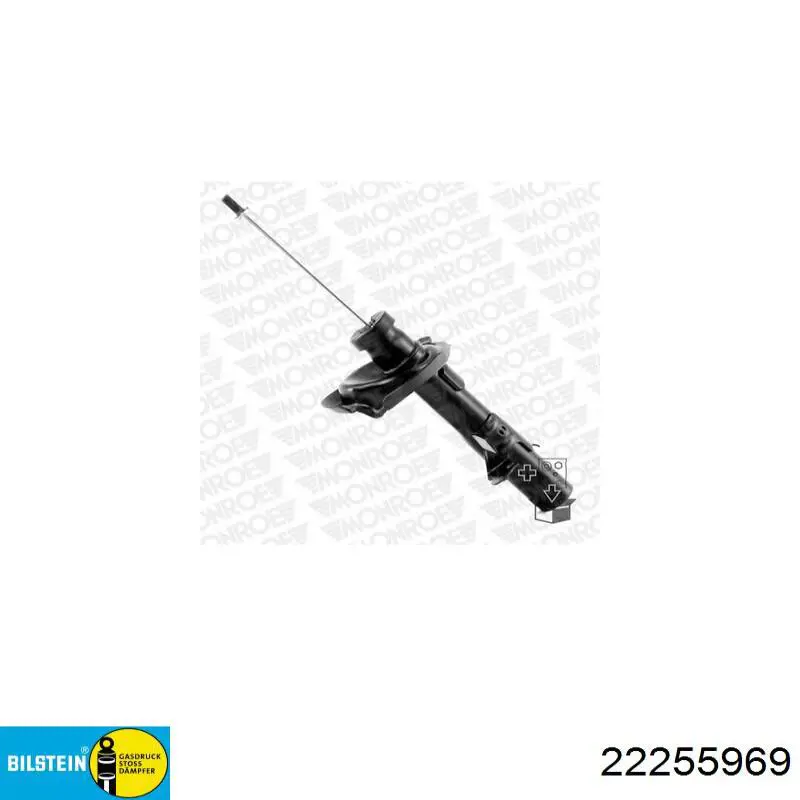 BV6Z18124D Ford Амортизатор передний левый