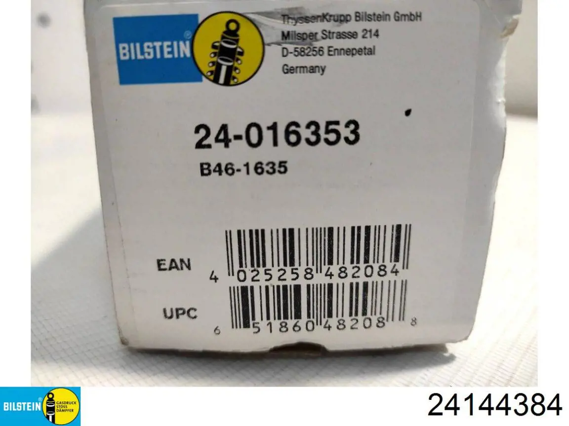 Купить 24144384 Bilstein Амортизатор задней подвески
