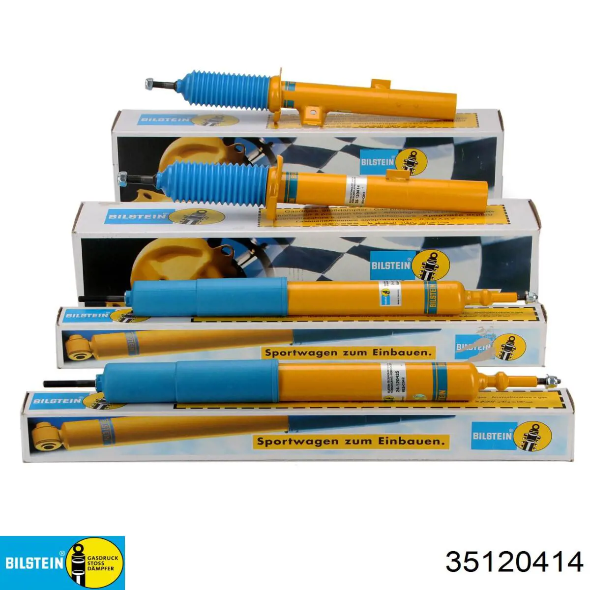 Амортизатор подвески передний левый Bilstein 35120414 цена, от 272.64 USD