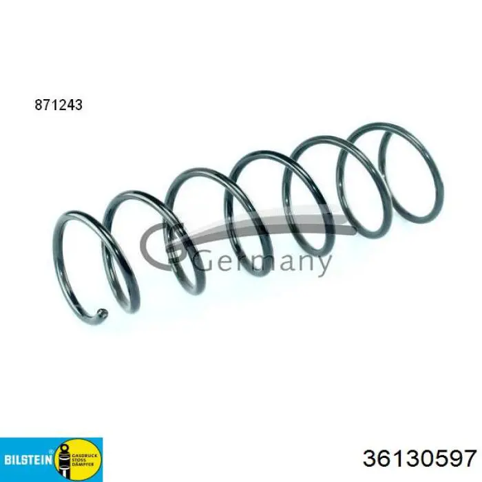 Передняя пружина 73728 Asam
