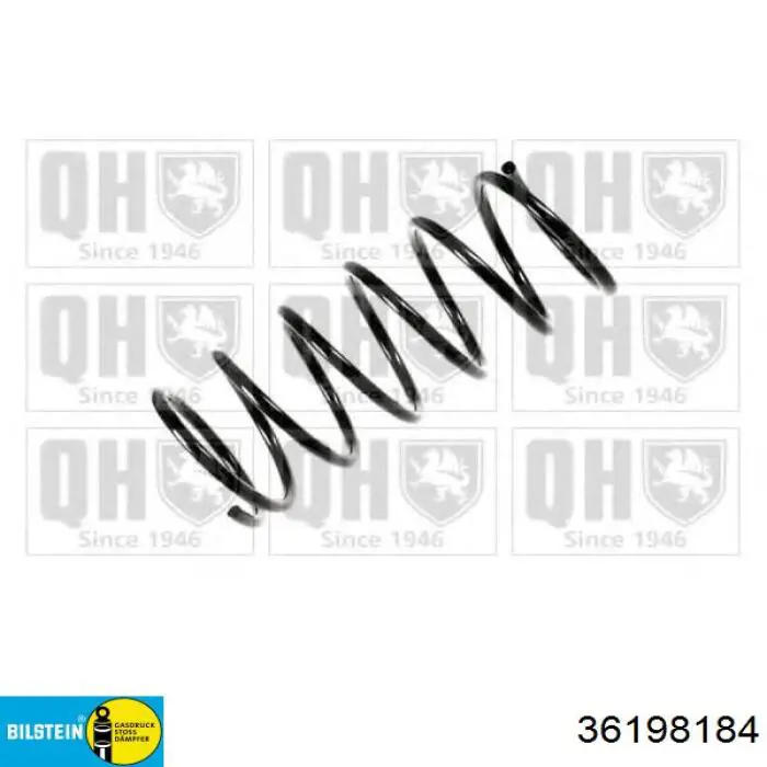 Купить 36198184 Bilstein Винтовая пружина подвеска