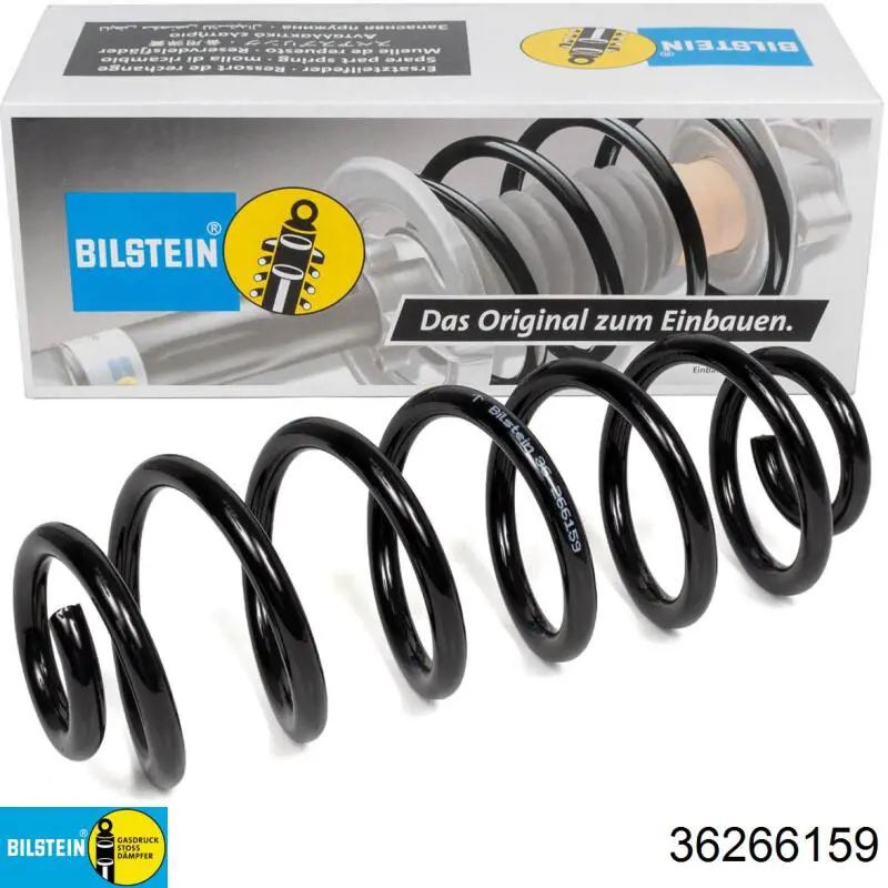 Muelle de suspensión eje trasero 36266159 Bilstein