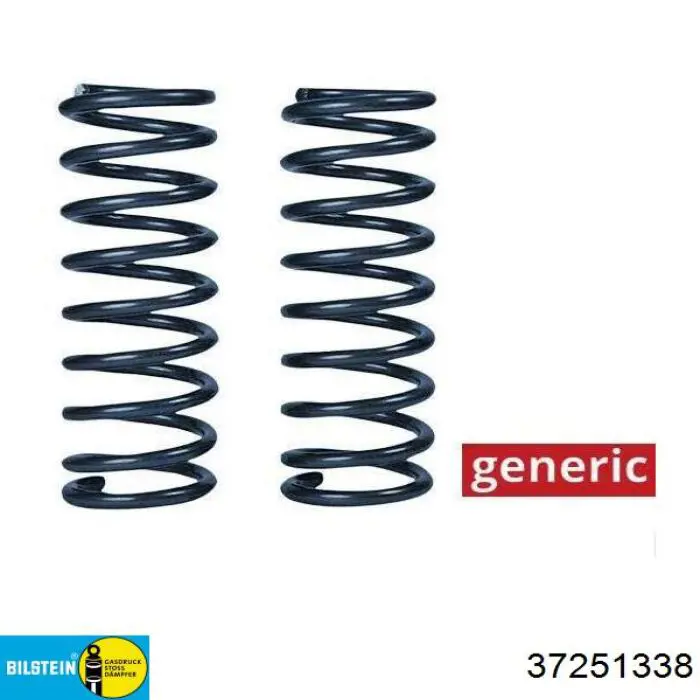 Купить 37251338 Bilstein Винтовая пружина подвеска