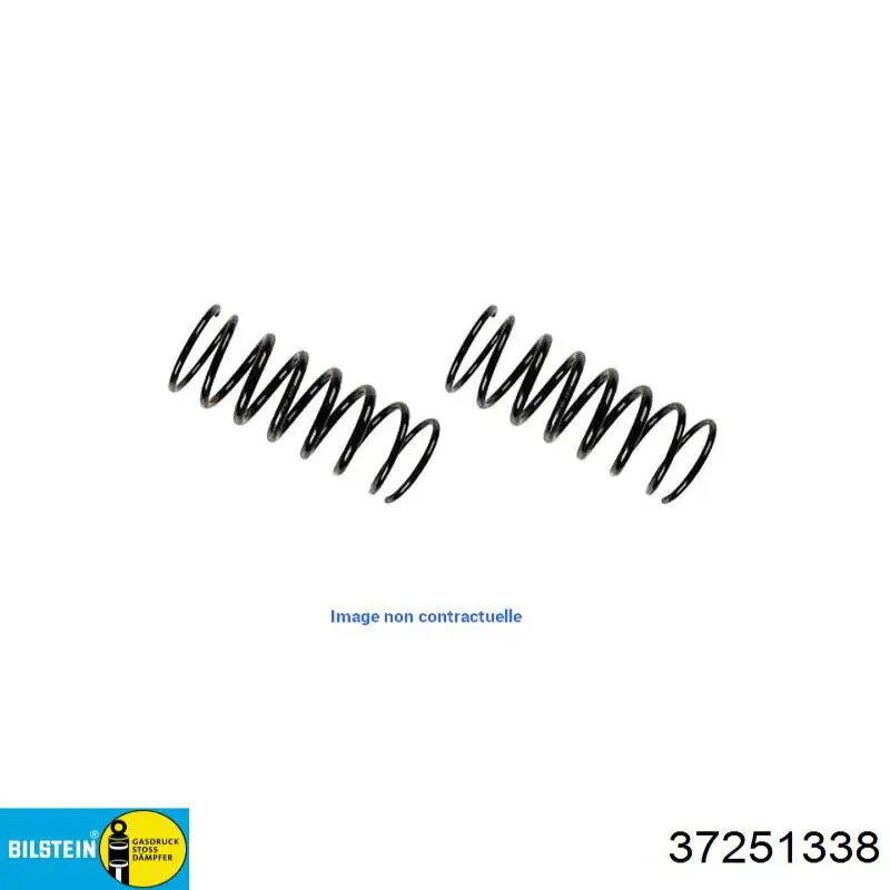 Muelle de suspensión eje delantero 37251338 Bilstein