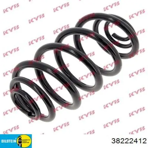 4031505 Kraft Пружина подвески задняя