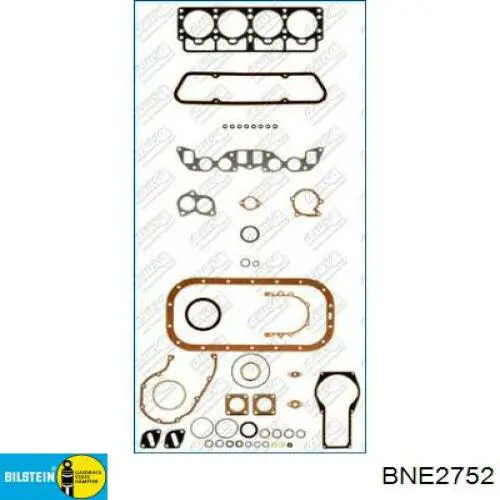 Задний амортизатор Bilstein BNE2752