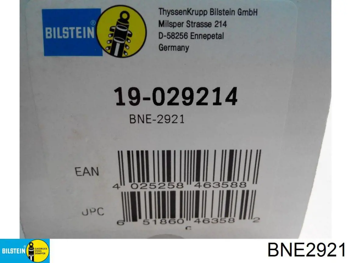 BNE-2921 Bilstein амортизатор задний
