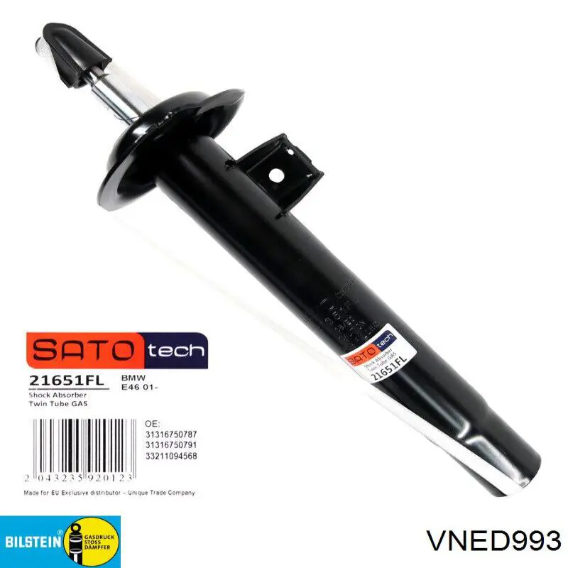 Амортизатор передней подвески левой Bilstein VNED993 цена, от 67.81 USD