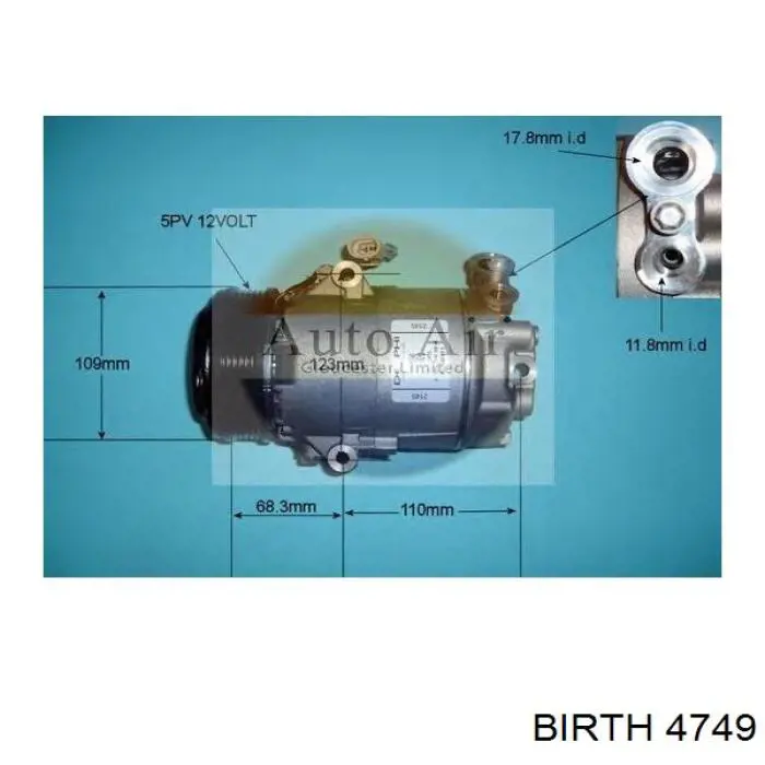Пробка поддона двигателя Birth 4749 цена, от 2.97 USD