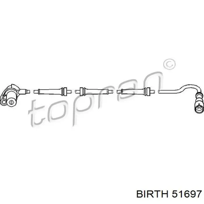 Сайлентблок заднего подрамника Birth 51697 цена, от 9.92 USD
