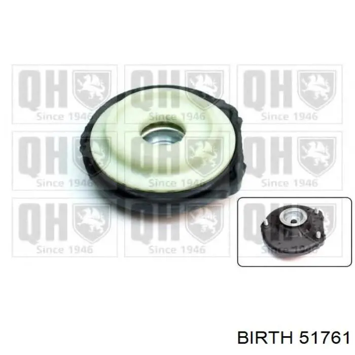 Опора амортизатора правого переднего Birth 51761 цена, от 23.98 USD
