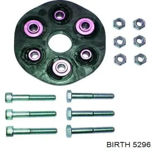 Купить 5296 Birth Муфта кардана эластичная передняя