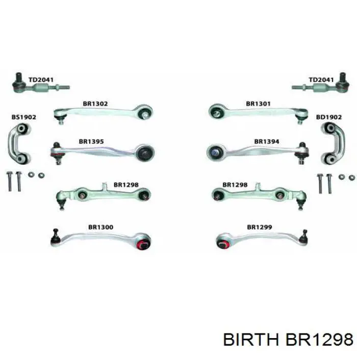 Купить BR1298 Birth Рычаг передней подвески нижний левый/правый
