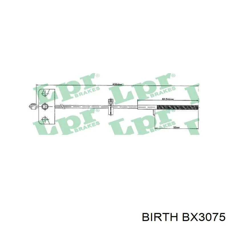 Нижний рычаг задней подвески BX3075 Birth