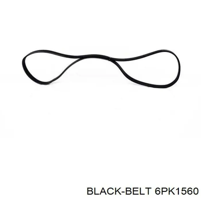 Ремень генератора 6PK1560 Black Belt