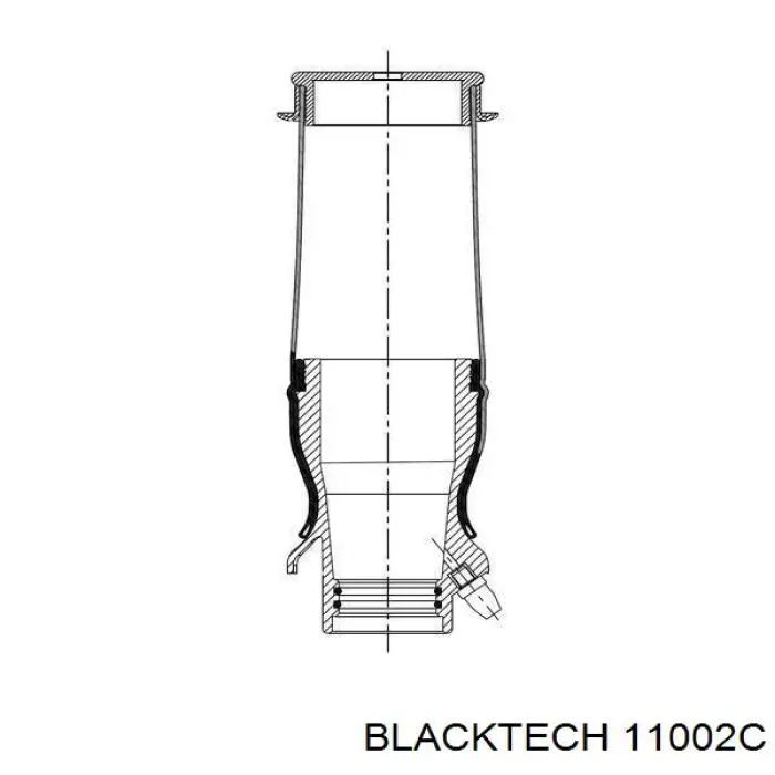 Пневмоподушка кабины 11002C Blacktech