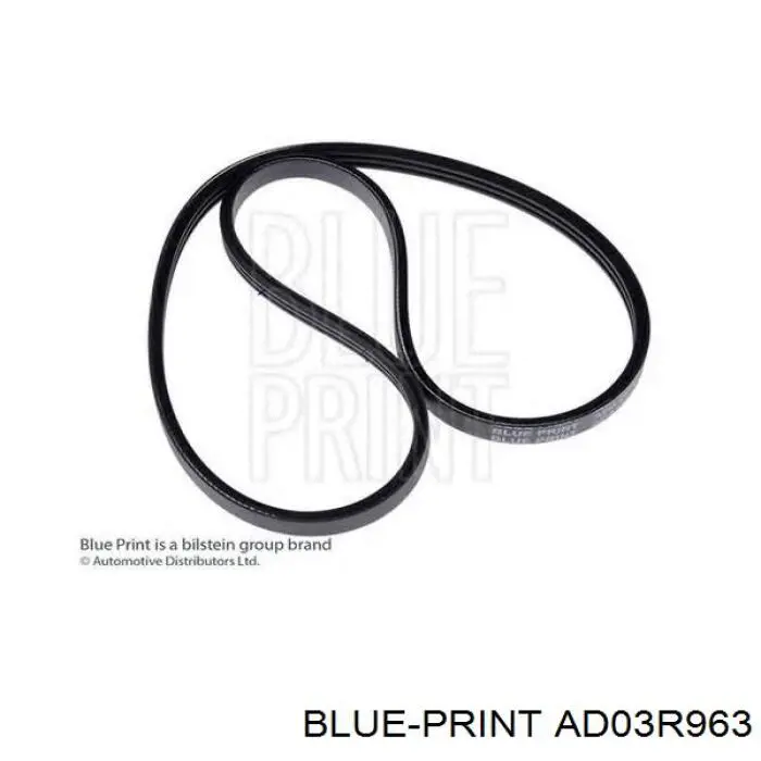 Клиновый ремень Blue Print AD03R963 цена, от 3.59 USD